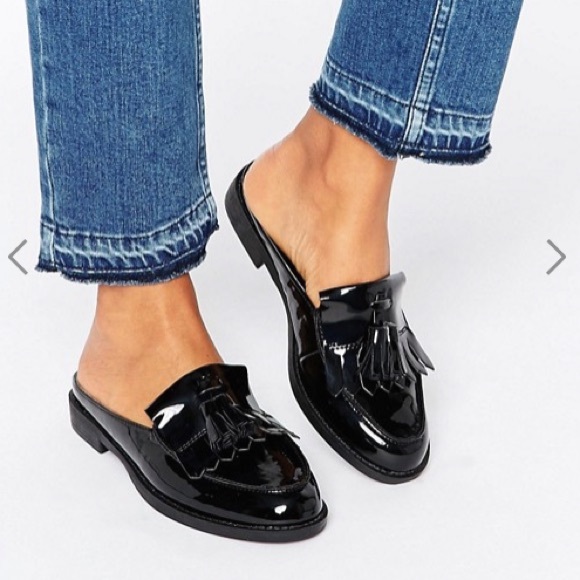 backless penny loafers